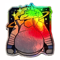 Image 2 of Lightwolf the Pilot - Holo Sticker