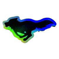 Running Away - Holo Sticker