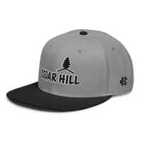 Image 4 of Cedar Hill (Whte/Blck) Snapback Hat
