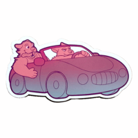 Leisurely Drive - Sticker