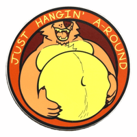 Image 1 of Just Hangin' A-round - Sticker