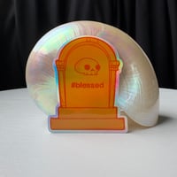 Image 2 of #blessed sticker