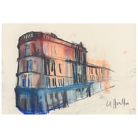 Image 1 of The Granary, Shawlands - Charcoal and Soft Pastels on Paper 