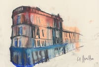 Image 2 of The Granary, Shawlands - Charcoal and Soft Pastels on Paper 