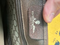 Image 3 of Authentic Vintage Gucci Tote Bag – One-of-a-Kind Art Collaboration with David Michael (Every Icon)