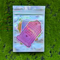 Image 2 of the full graveyard (4-tombstone sticker pack)