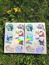Image 5 of Autistic Shark Stickers