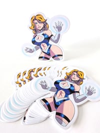 Image 2 of Invisible Lady Sticker