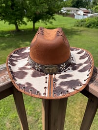 Image 1 of Double Cowhide Cowboy Hat