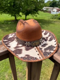 Image 5 of Double Cowhide Cowboy Hat