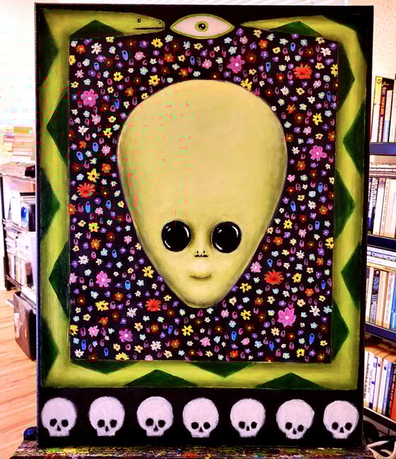 Image of BIG HEAD (ORIGINAL PAINTING)