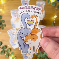 Image 2 of Pride Cats Stickers
