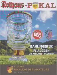 Landespokalfinale "Bahlinger SC vs. FC Auggen"
