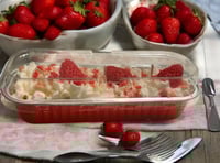 Strawberry Pound Cake 3 wick loafcandle 