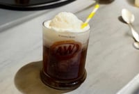 Root beer Float Candle 
