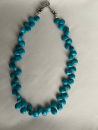 Image 2 of Turquoise Teardrop Necklace