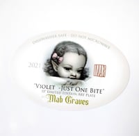 Image 2 of Mab Graves Collector Plate "Violet"