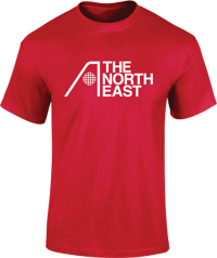 Image 1 of The North East Aberdeen T-Shirt Red