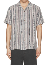Image 1 of Camisa Rhythm Yesterday Linen SS Shirt en rebajas.