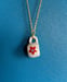 Image of Porcelain Mug Necklace - Flower
