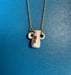 Image of Porcelain Flower Vase Necklace