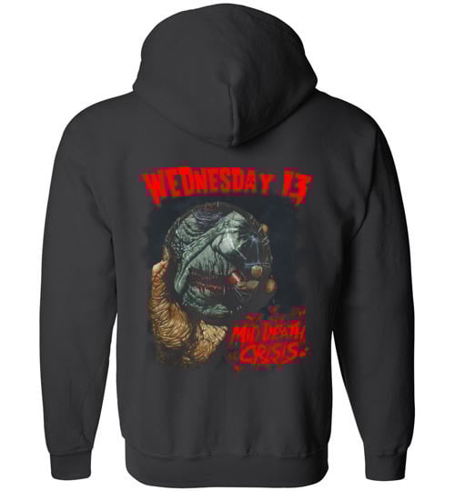 WEDNESDAY 13 "MID DEATH CRISIS" HOODIE