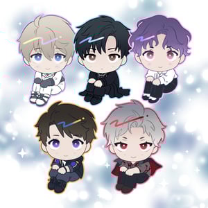 love interest acrylic charms