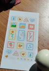 Various Sticker Sheets
