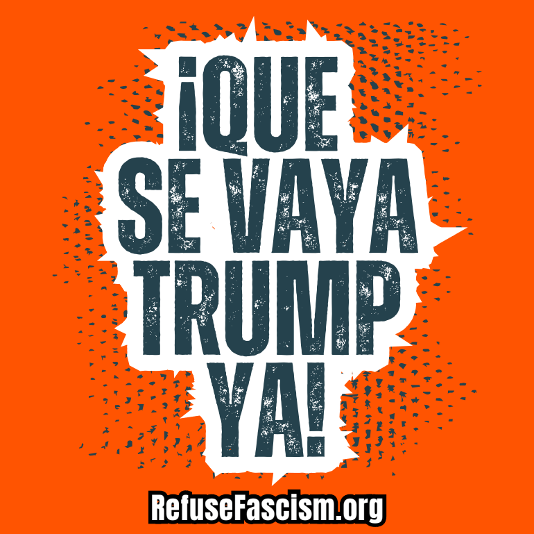 Image of QUE SE VAYA TRUMP YA! - Sticker - Espanol