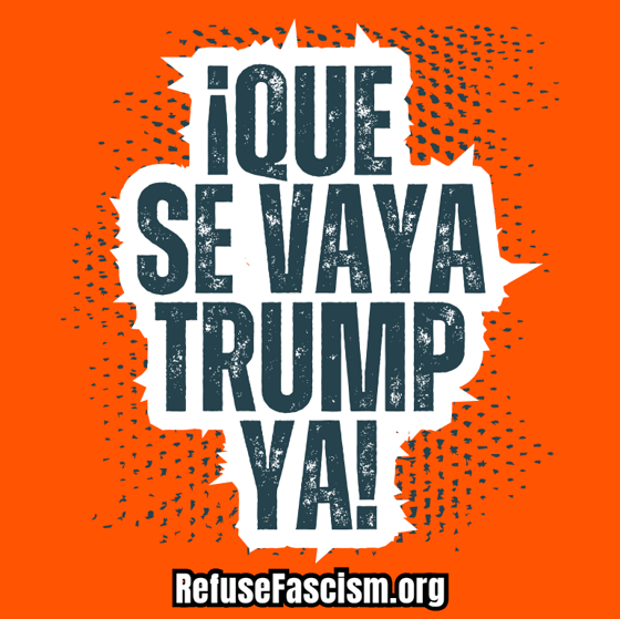 Image of QUE SE VAYA TRUMP YA! - Sticker - Espanol