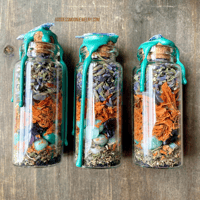 Image 1 of Mercury Retrograde Protection Bottles, Protection Spell Jars, Retrograde Protection Herb Jar