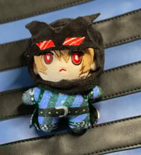 Image 2 of Black Mask 10cm Plush