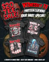 WEDNESDAY 13 'SALES FROM THE CRYPT' TOUR SHIRTS