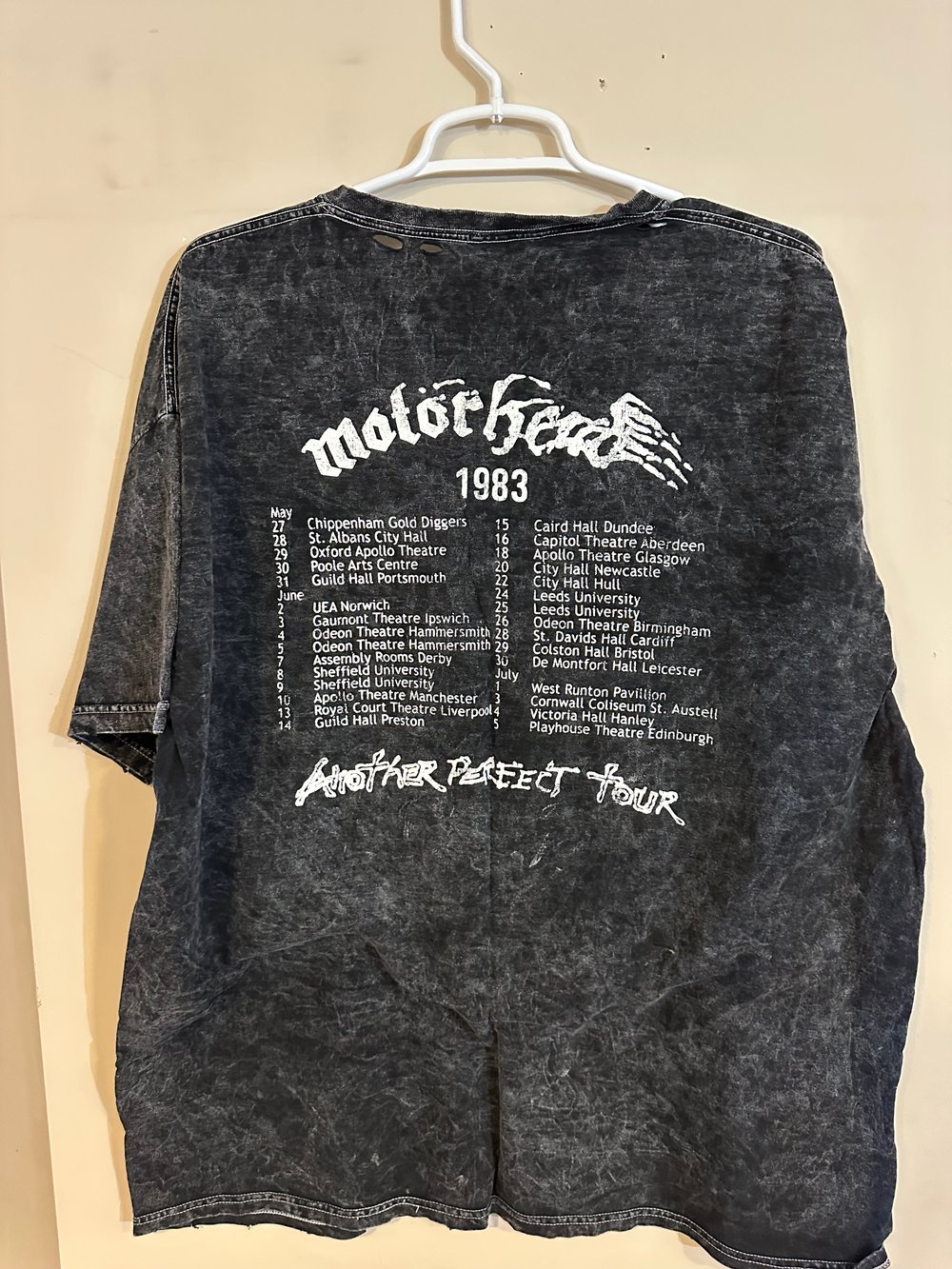 Motorhead another perfect tour shirt 