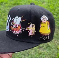 Image 1 of COURAGE SCARED TO THE BONES GLOW IN THE DARK PIN