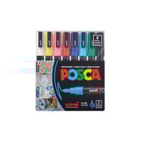 Image 1 of Uni Posca PC-3M Fine Tip Paint Marker Set