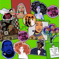 Image 1 of Inspire the TRIBE STICKERS | Assorted
