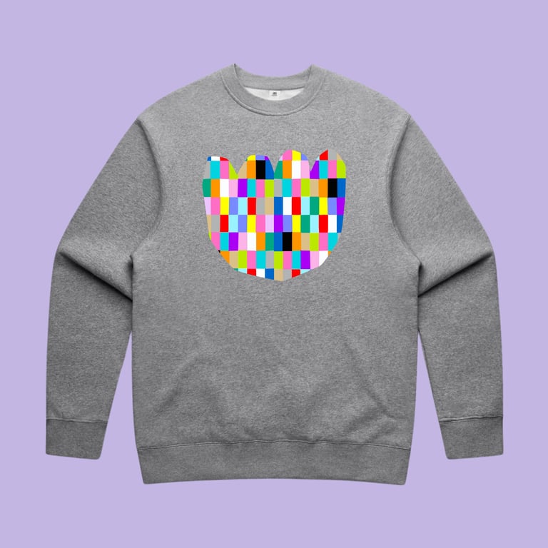 PRE ORDER - COLOURFUL TILES JUMPER