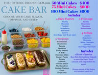 Mini Cake Bar