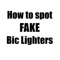 Image 1 of How to spot a FAKE Bic lighter 