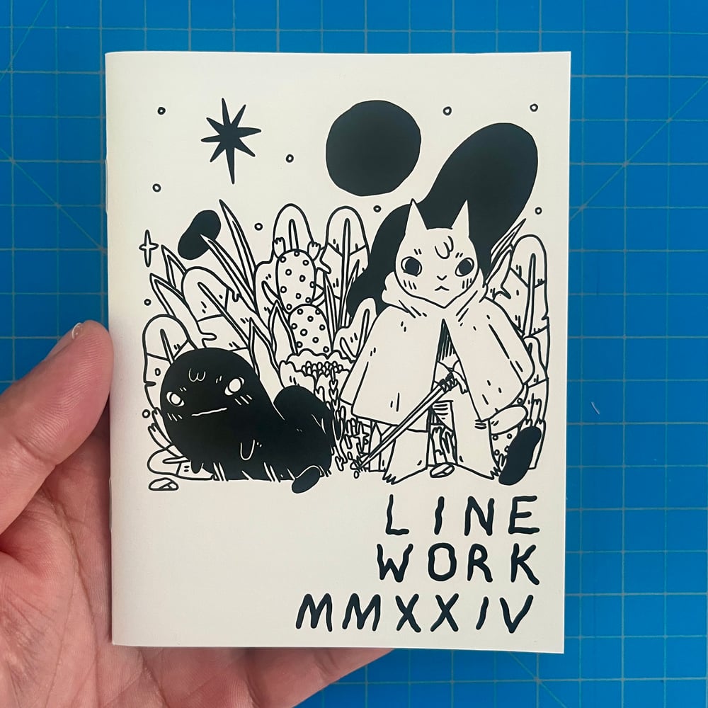 Image of Line Work MMXXIV Drawing Zine