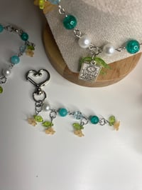 Image 6 of Fairycore water inspired necklace, bracelet, keychain bundle 