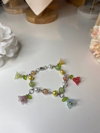 Image 10 of Winx inspired ultimate bundle: Layered necklace, earrings, bracelet, and dangle keychain