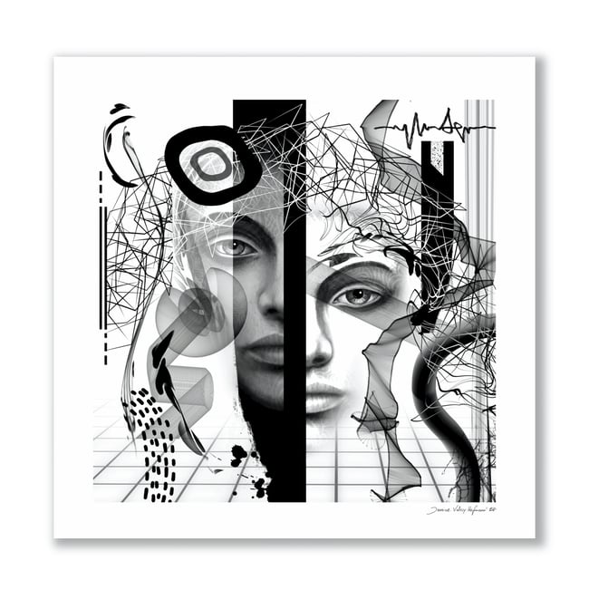 "Abstract Spiel" Print