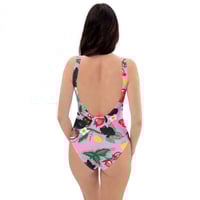 Image 11 of Studio Purr Strawberry Season Kitties One Piece Swimsuit