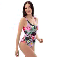 Image 3 of Studio Purr Strawberry Season Kitties One Piece Swimsuit