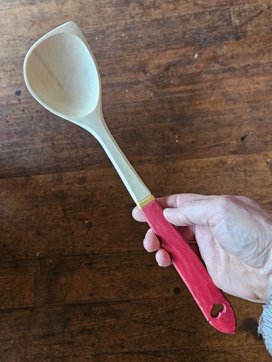 Image of Heart Cooking Soulspoon in Sycamore 