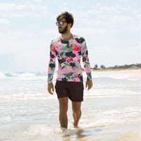 Image 1 of  Studio Purr Strawberry Season Kitties Swim Top