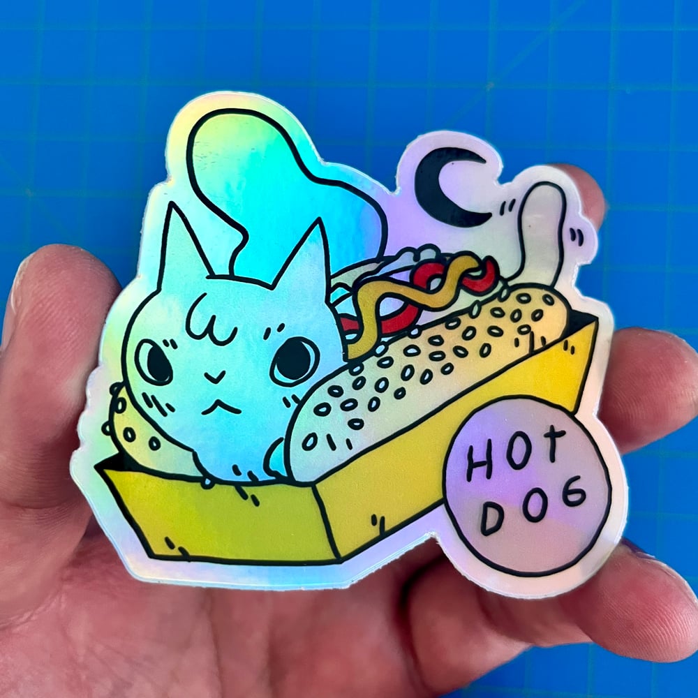 Image of Holographic Cat Stickers