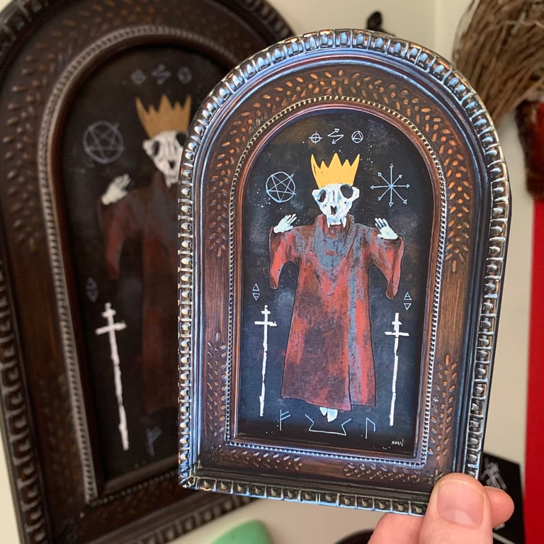 ascension of Oso (cardstock reproduction)